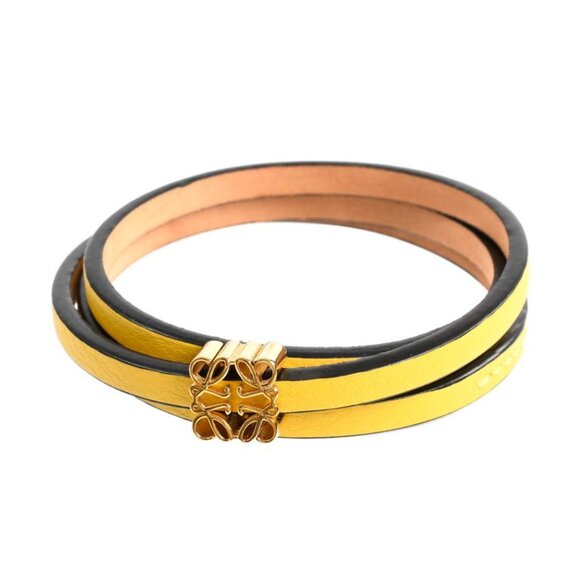 Loewe Bangle Twist M Yellow